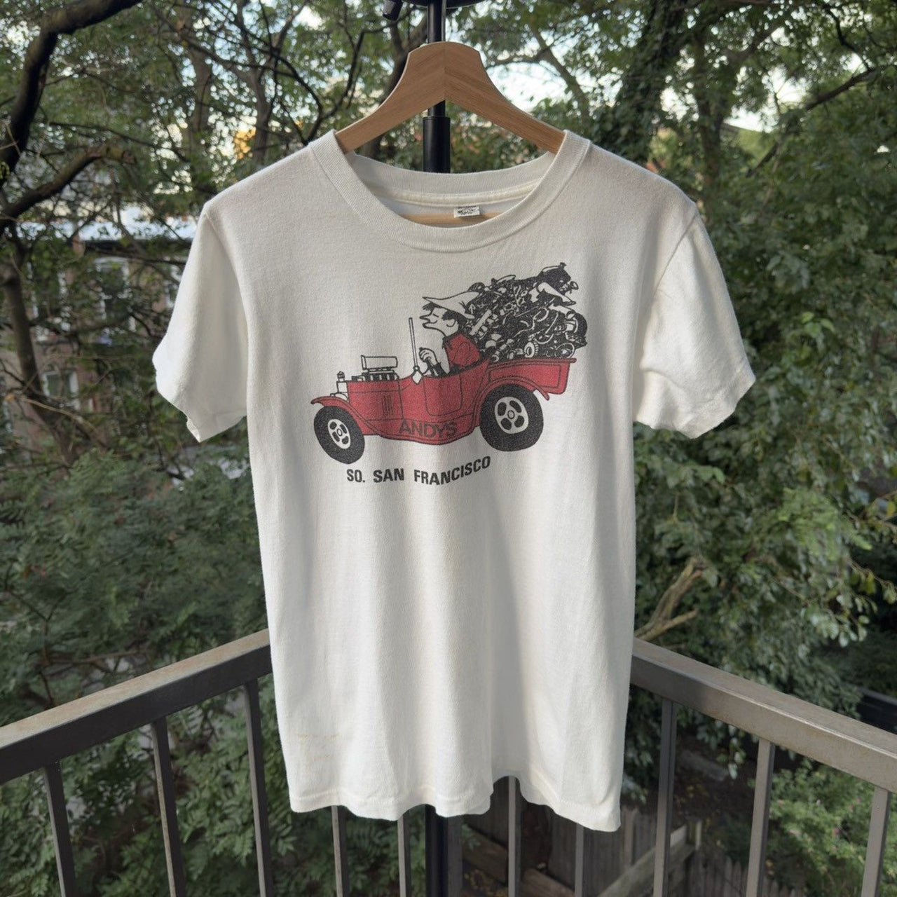 1960s Andy's San Francisco California Hot Rod Speed Shop Tee