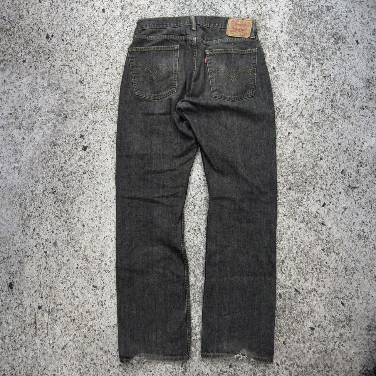 2000s Levi's 514 Slim Straight Faded Denim Jeans