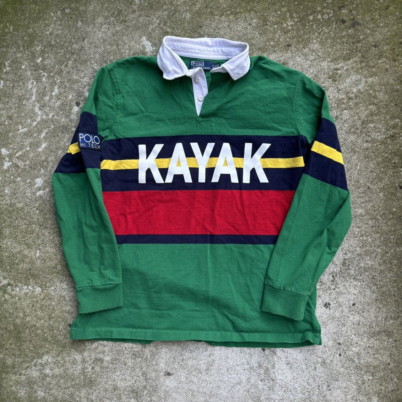 POLO RALPH LAUREN KAYAK LONGSLEEVE POLO SHIRT