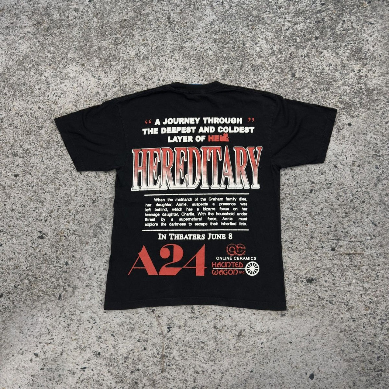 A24オンラインセラミックス ヘレディタリー 映画Tシャツ