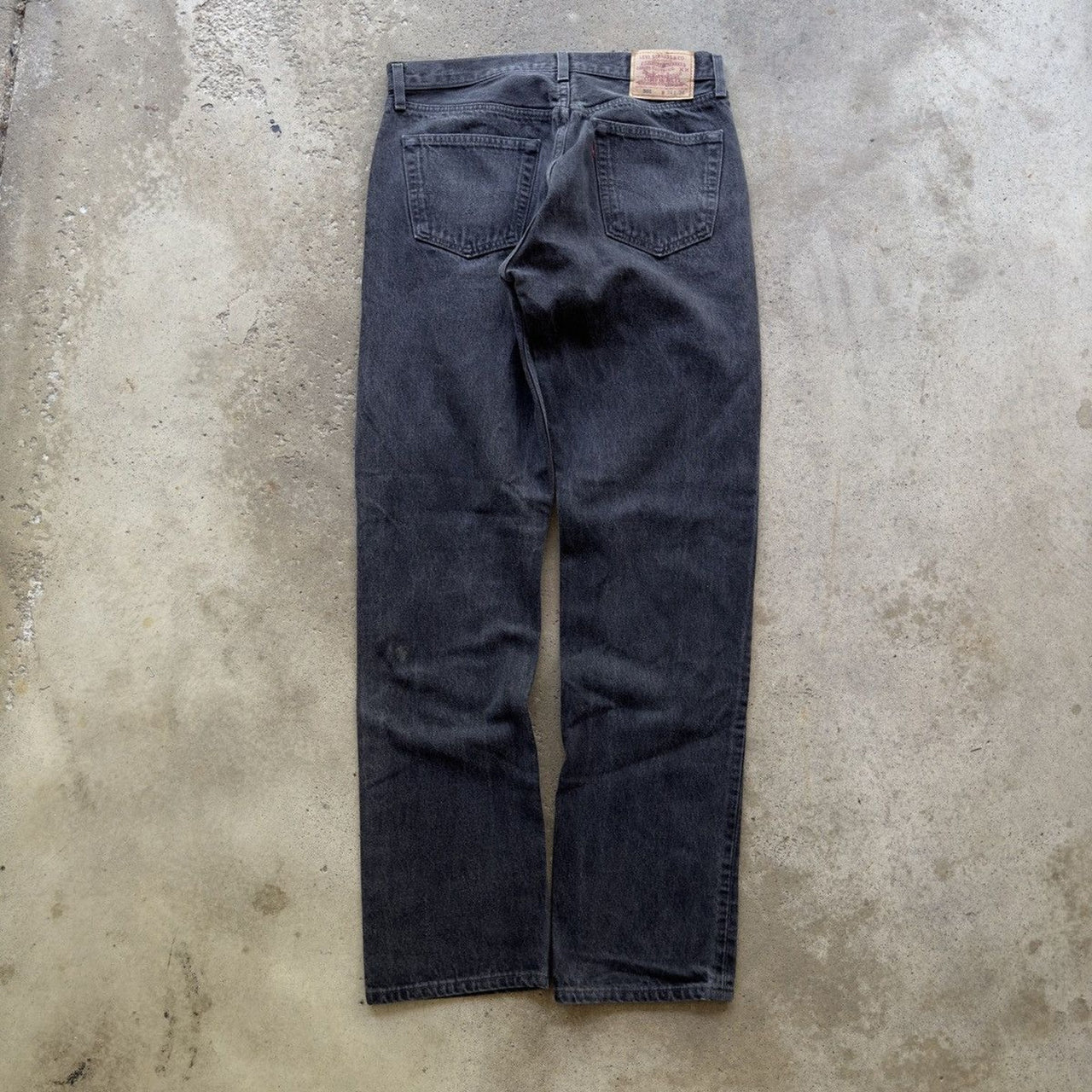 1990s Levi's 501 Faded Black Jeans