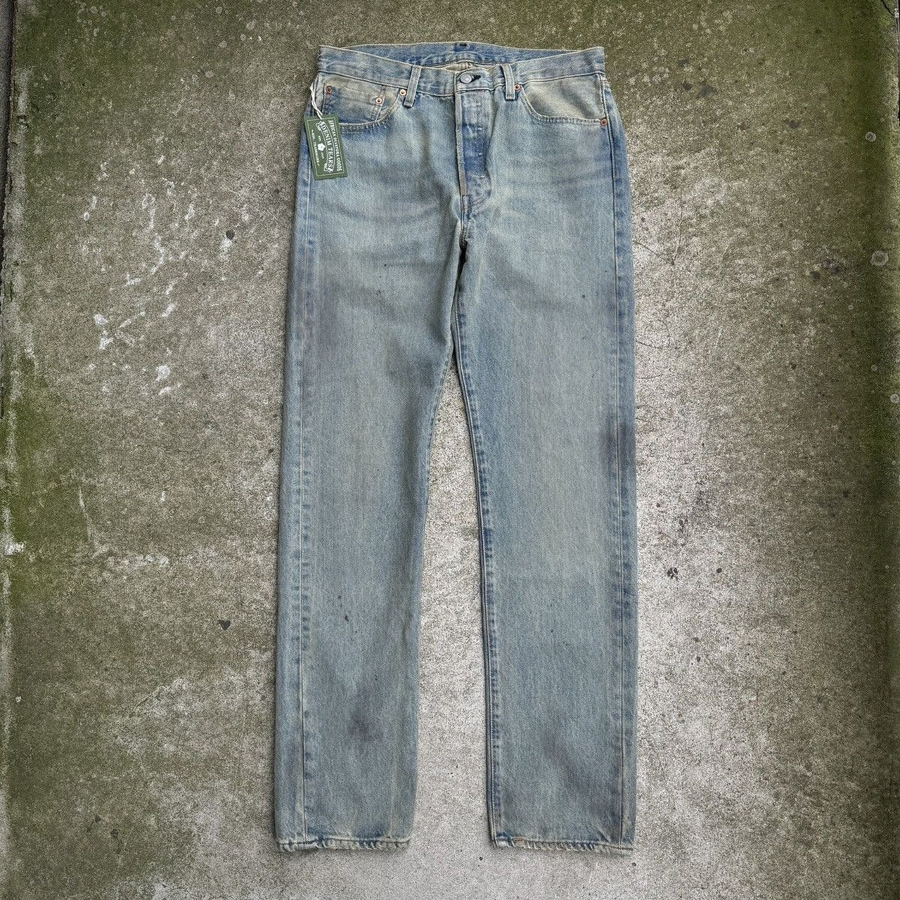 デニムティアーズ リーバイス 501 ダーティーウォッシュ デニムジーンズ