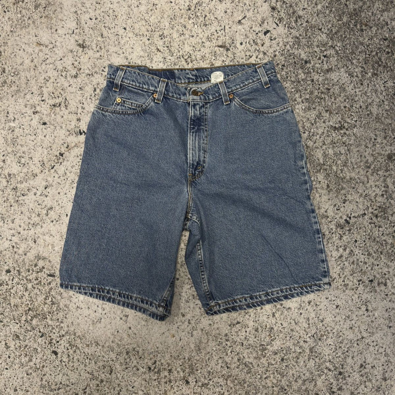1990s Levi’s 560 Loose Denim Shorts - Made in USA
