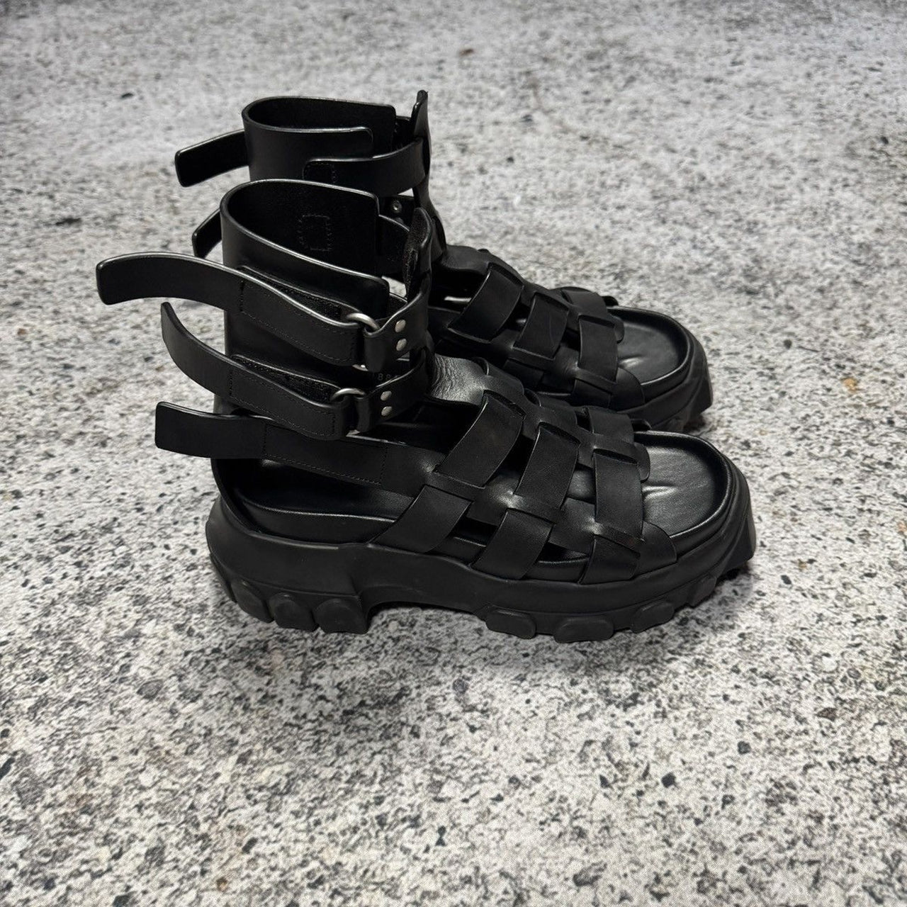 Sandalia de senderismo con tractor de Rick Owens