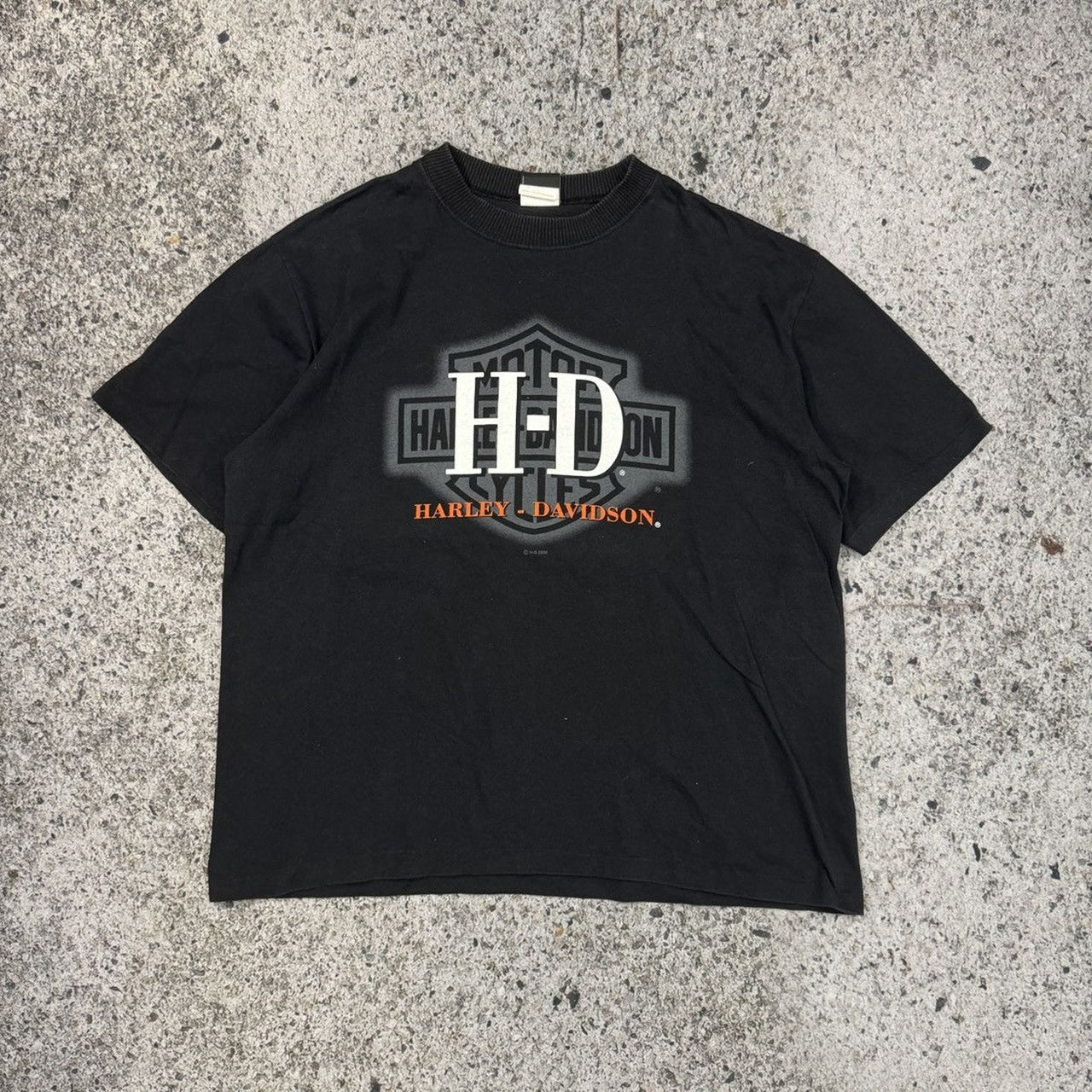 CAMISETA HARLEY DAVIDSON 2000 CON EL LOGO DE LAS CATARATAS DEL NIÁGARA, CANADÁ