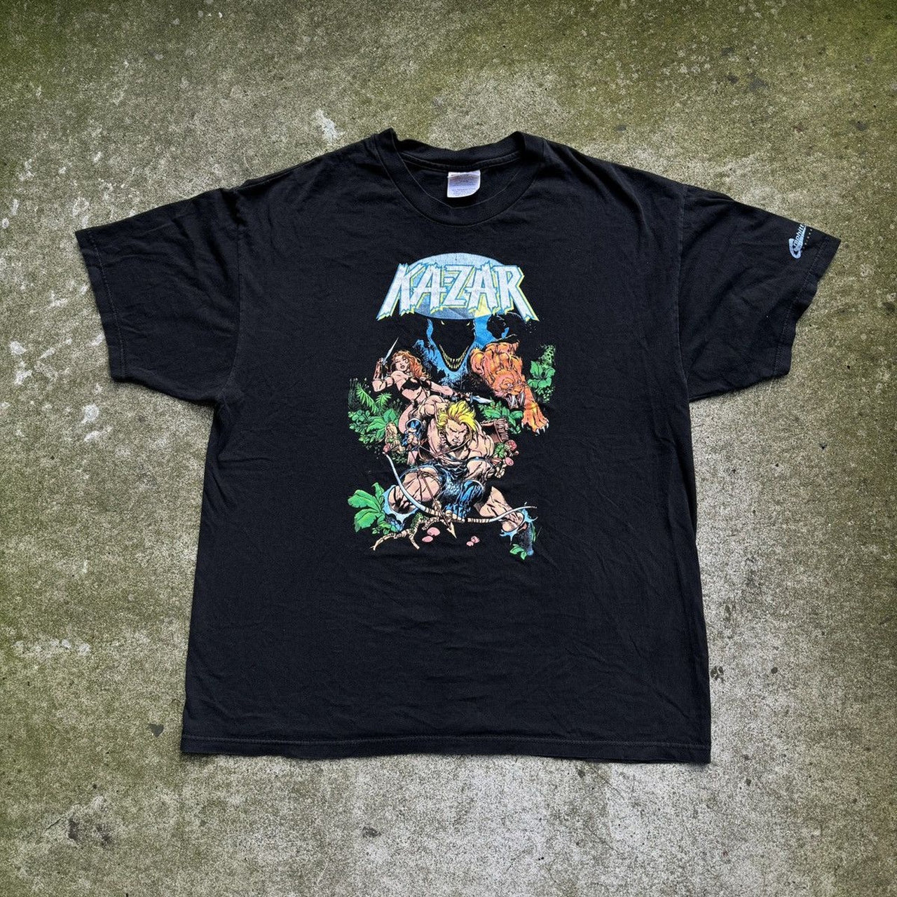 1990年代のマーベル カザール Tシャツ