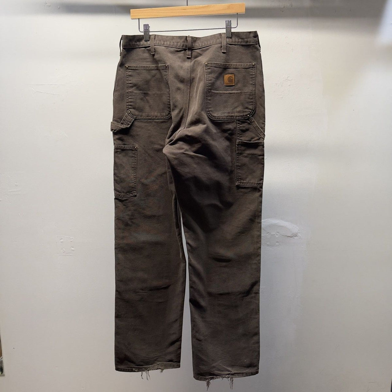 Vintage 2000s Carhartt Faded Brown Double Knee Pants