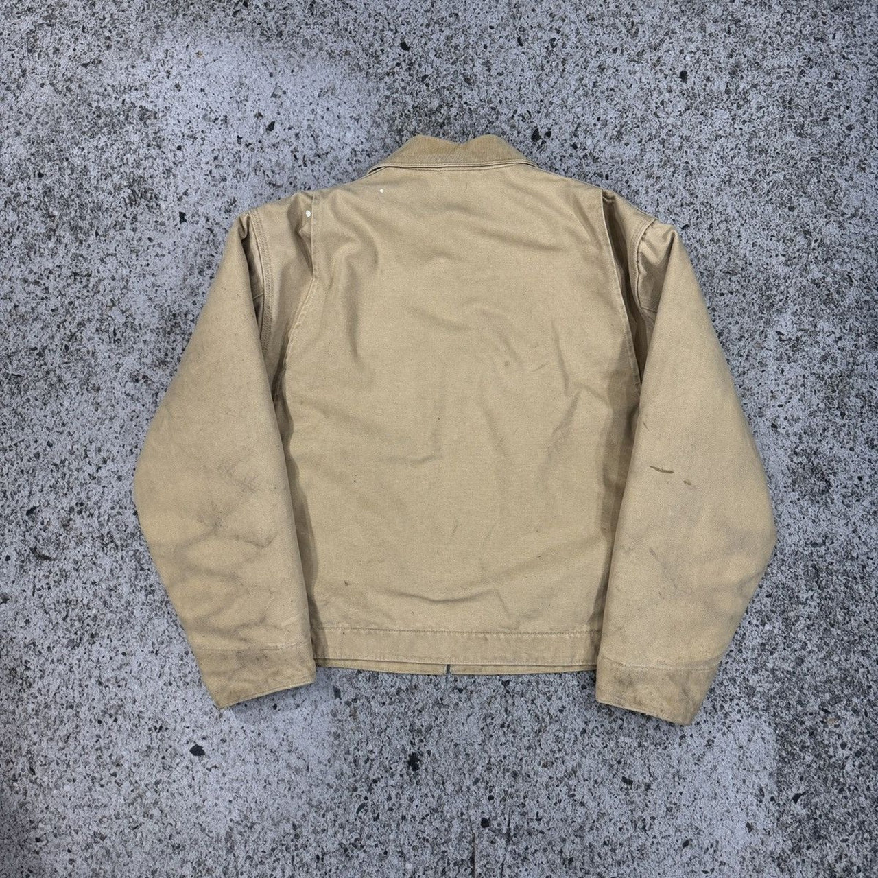 1990s Carhartt Thrashed Blanket Lined Detroit Jacket