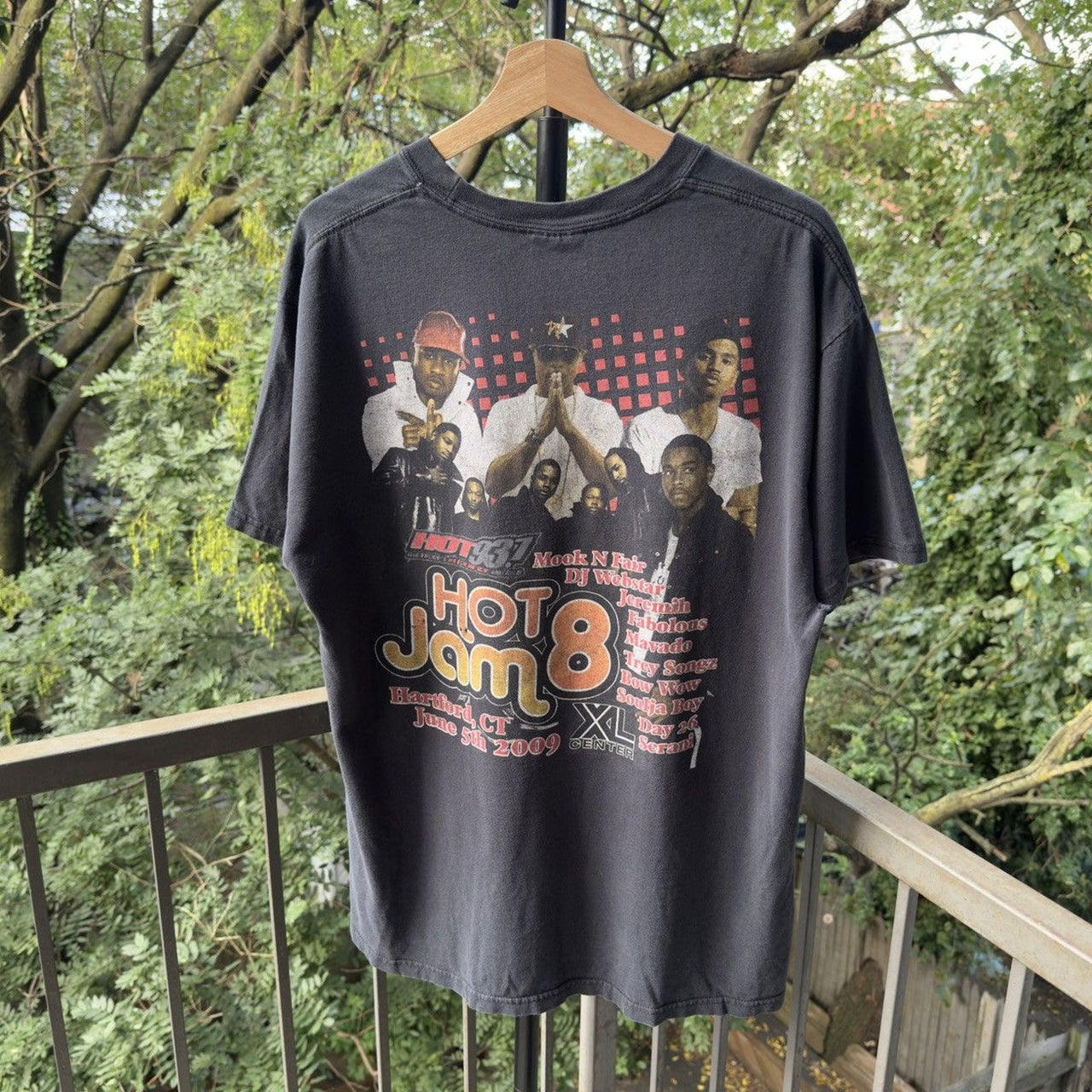 2009 Hot Jam Faded Rap Tee