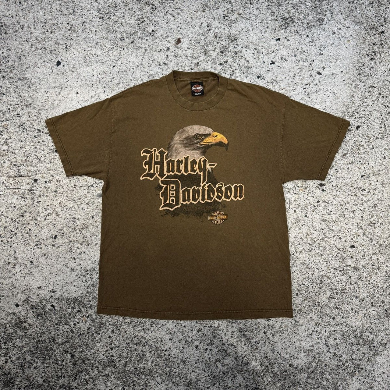 2000年代風のハーレーダビッドソン イーグルTシャツ