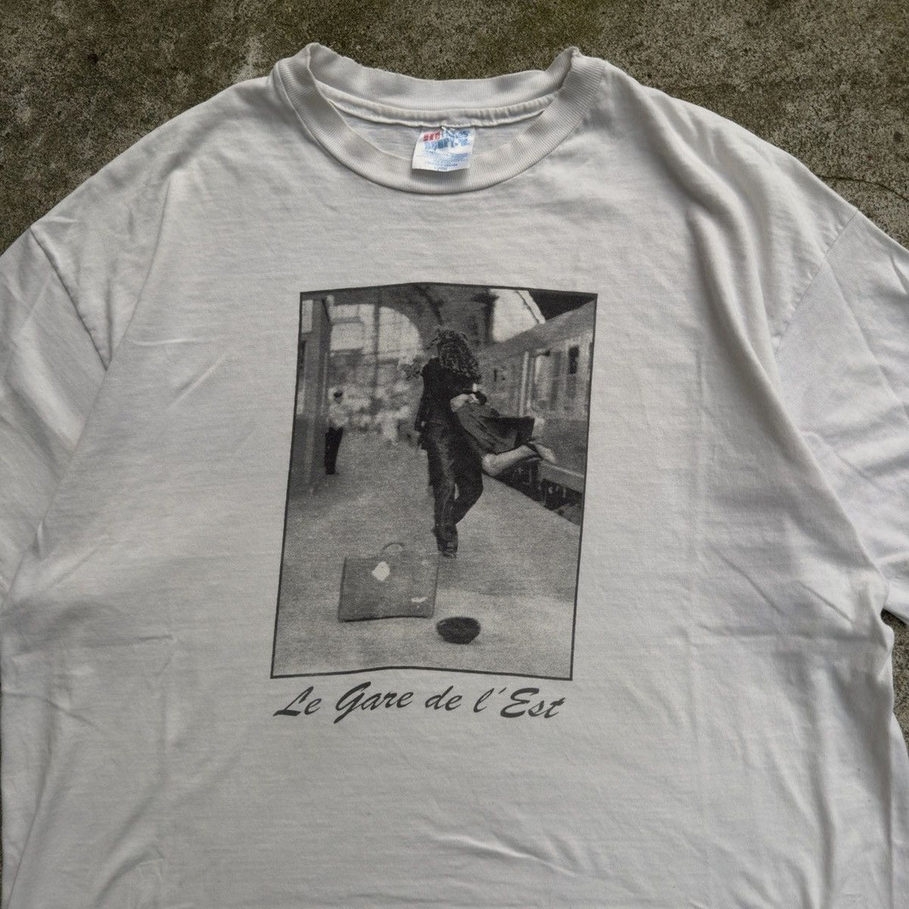 1990s Le Gare de l'Est Paris Station Art Tee