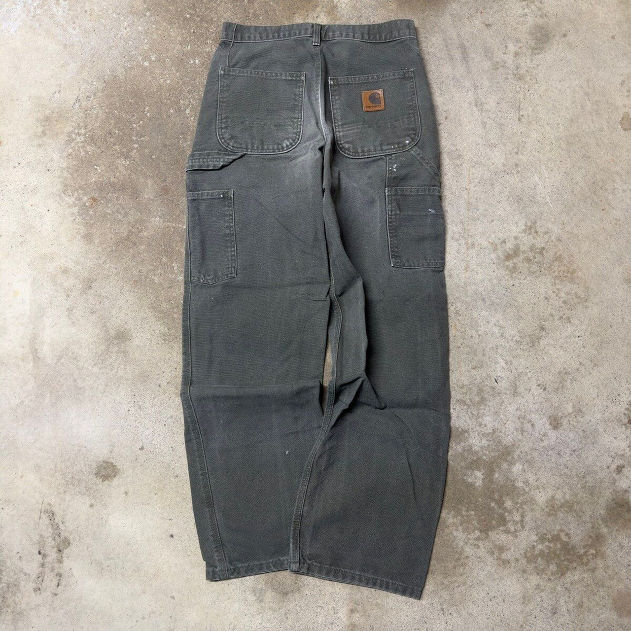 1990年代のカーハート バギーキャンバス カーペンターパンツ