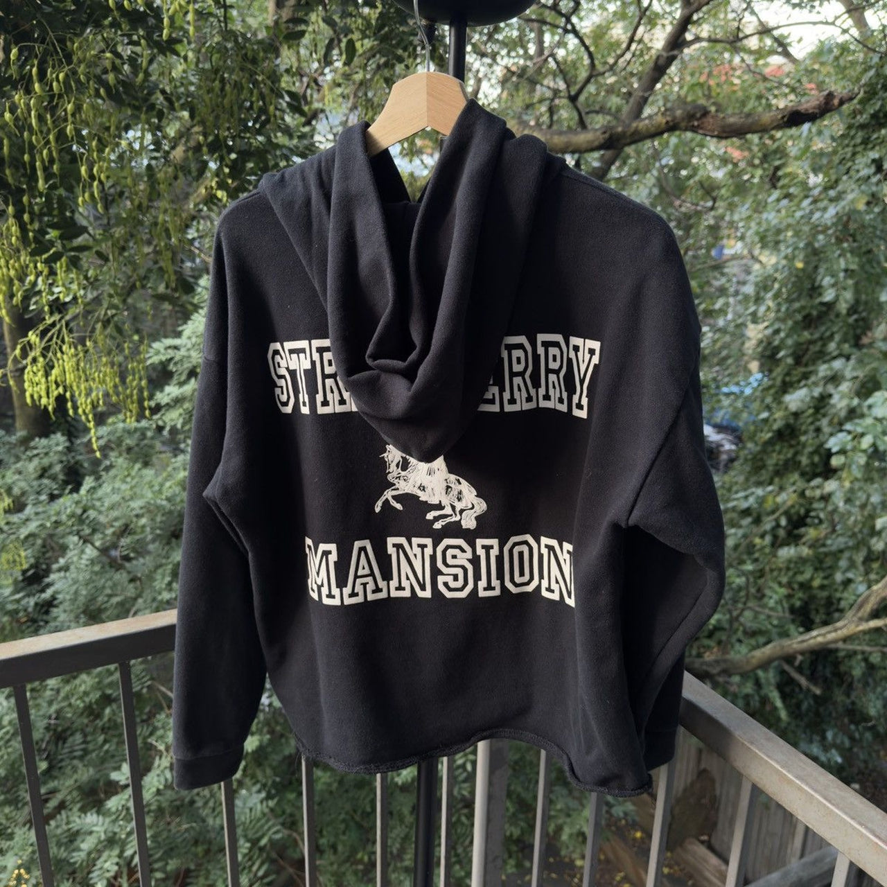 Unwanted Strawberry Mansion OG Hoodie Cropped
