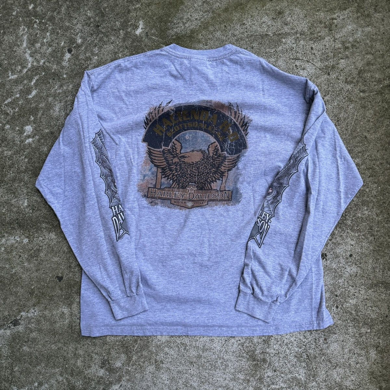 2000s Harley Davidson Spiderweb Longsleeve