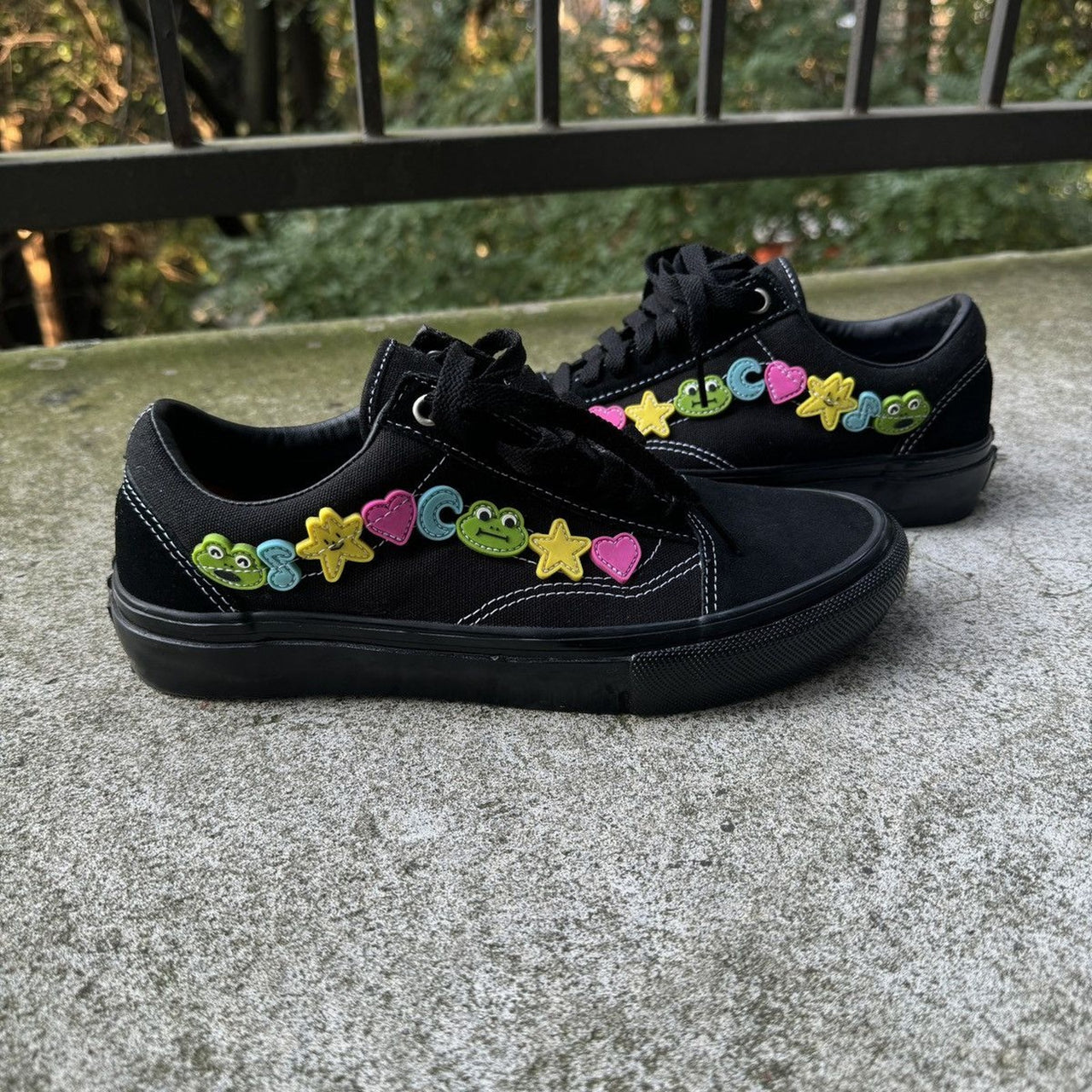 PATINETAS VANS FROG OLD SKOOL ZAPATOS DE CÚSPIDE BAJA