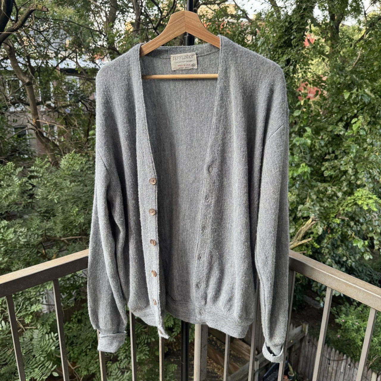 1980s Acrylic Cardigan Sweater