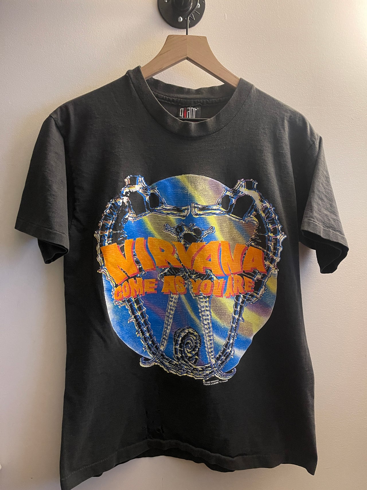 1990年代 ニルヴァーナ カム・アズ・ユー・アー Tシャツ