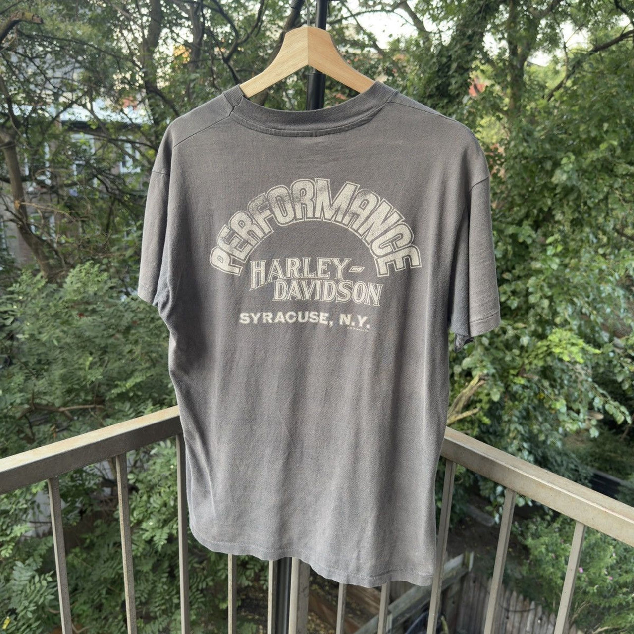 1980s Harley Davidson Faded Biker Tee