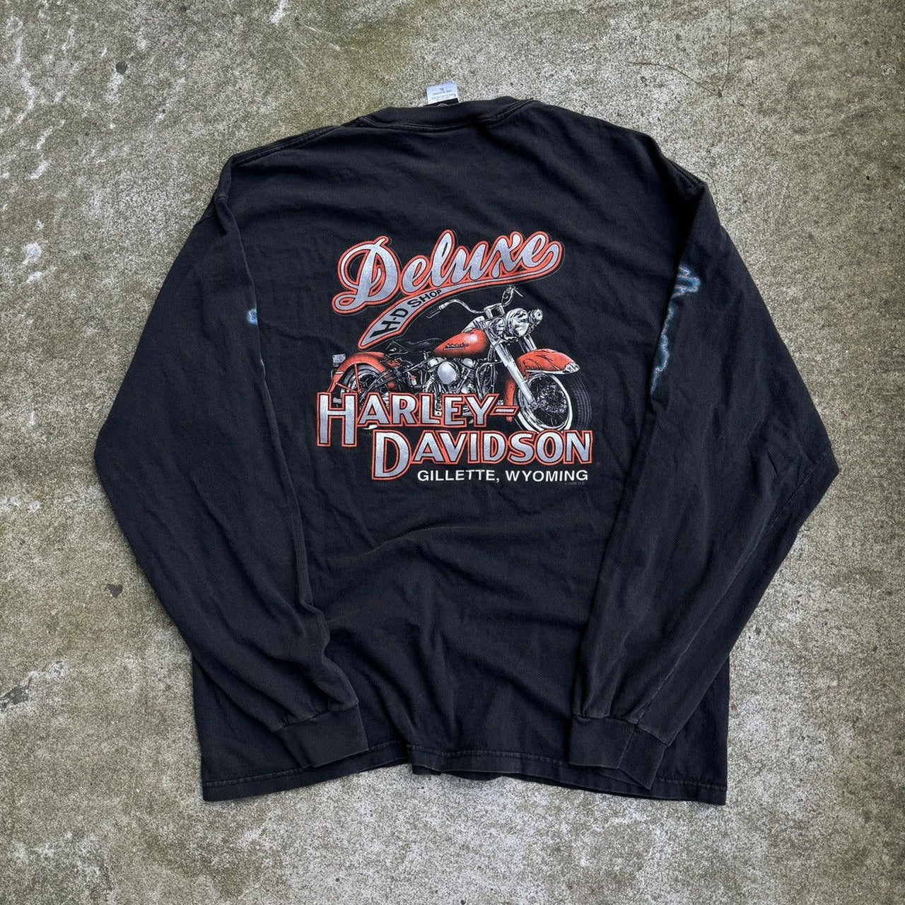 2000s Harley Davidson Make Some Noise Lightning Longsleeve