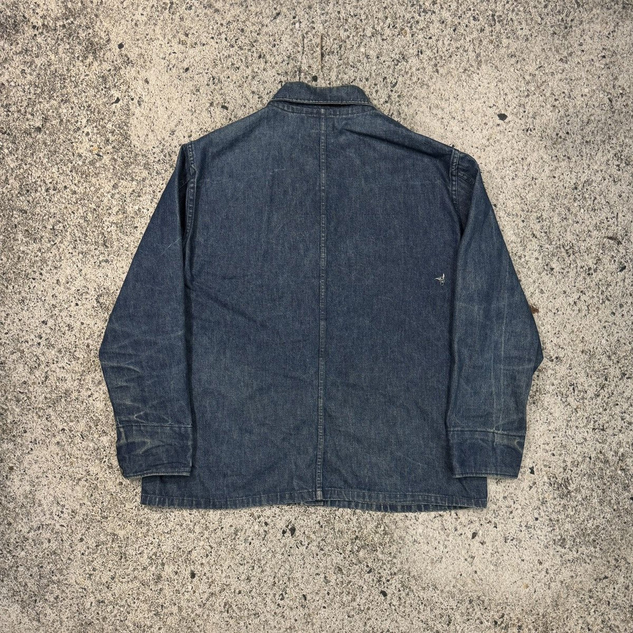 1960s Whitefield Faded Three Pocket Denim Chore Coat