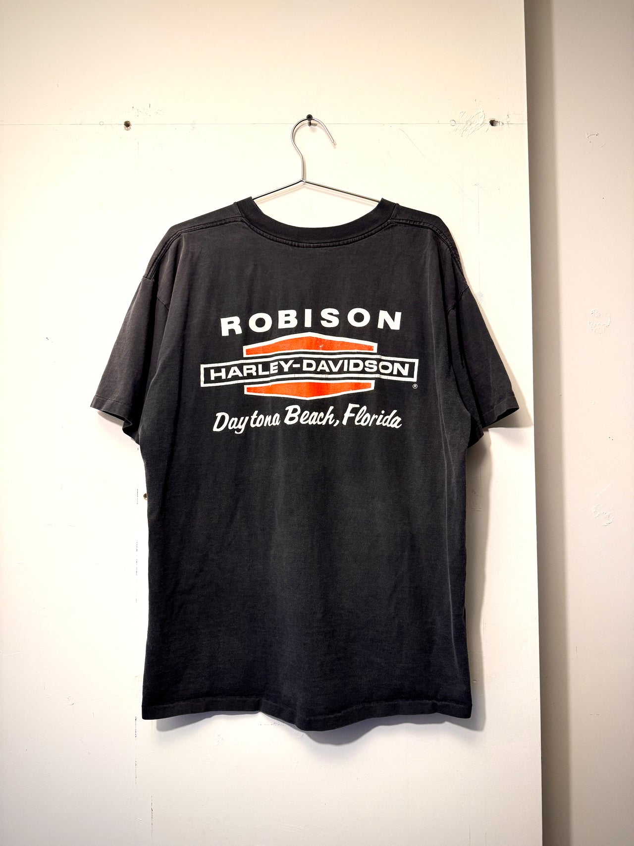 1990年代 ハーレーダビッドソン フェードウィングロゴ デイトナビーチ フロリダ Tシャツ