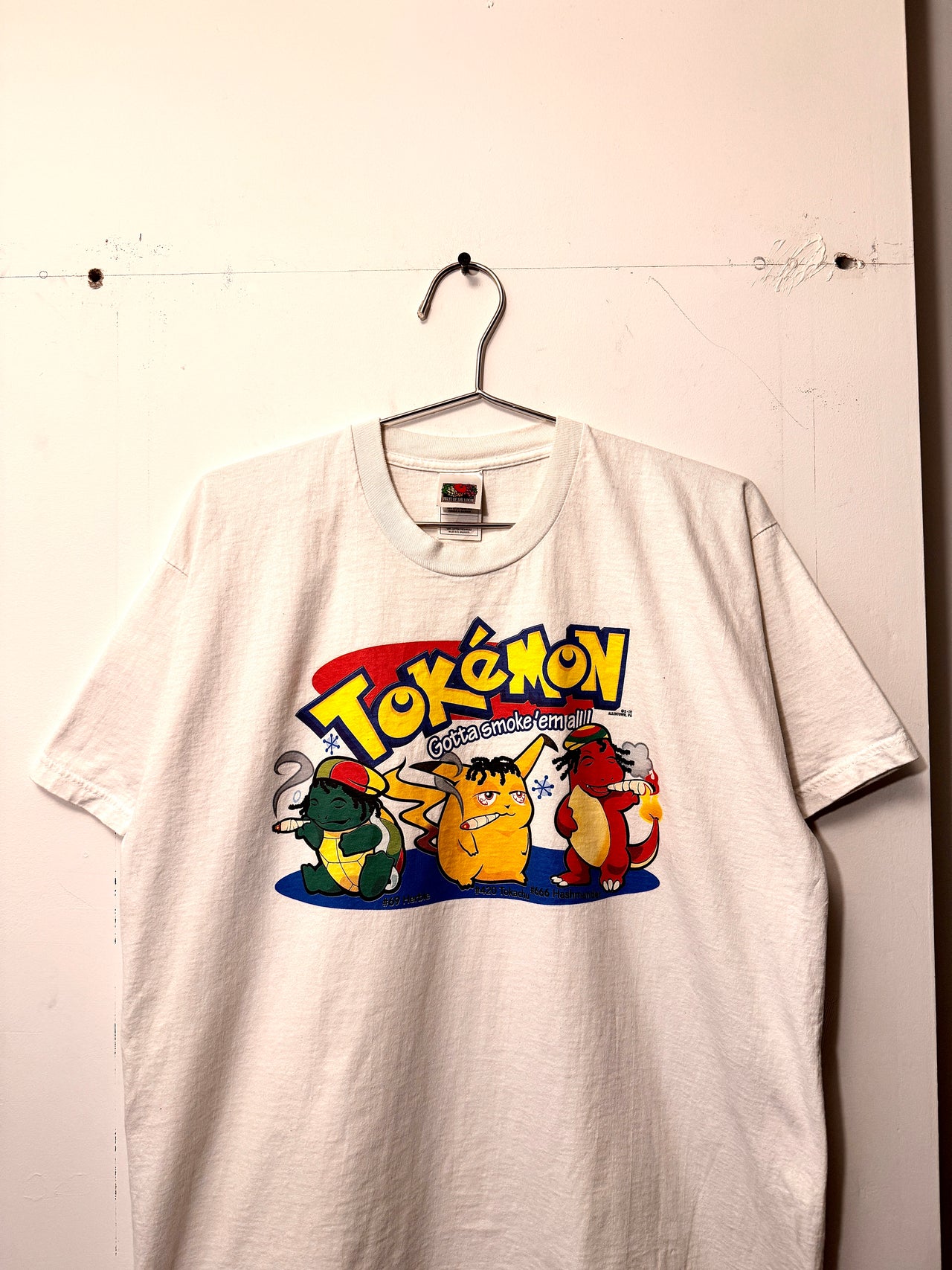 1990年代 ポケモン トケモン パロディTシャツ