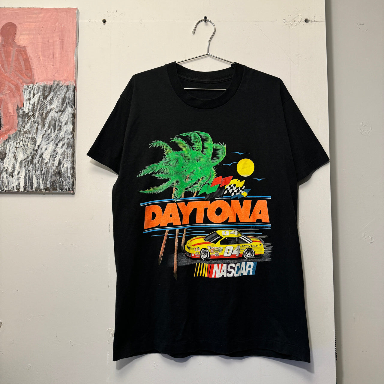 1990年代 NASCAR デイトナ レーシング サンセット Tシャツ