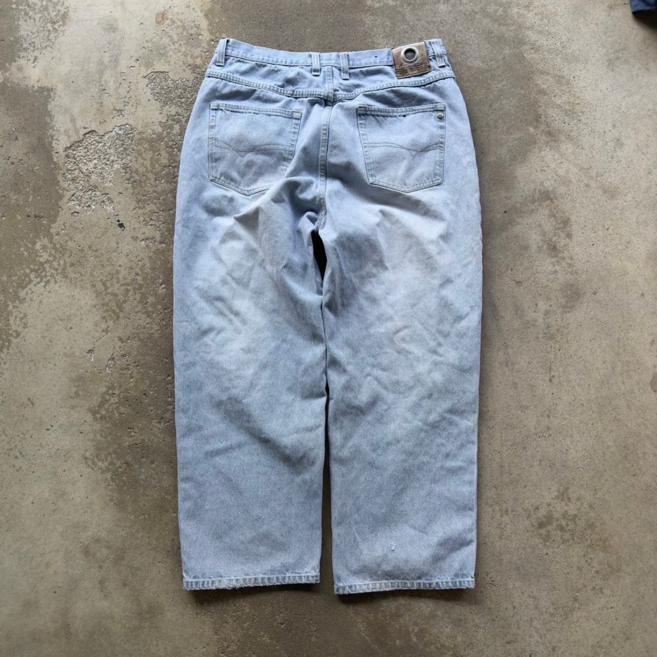 1990s Faded Baggy Jeans