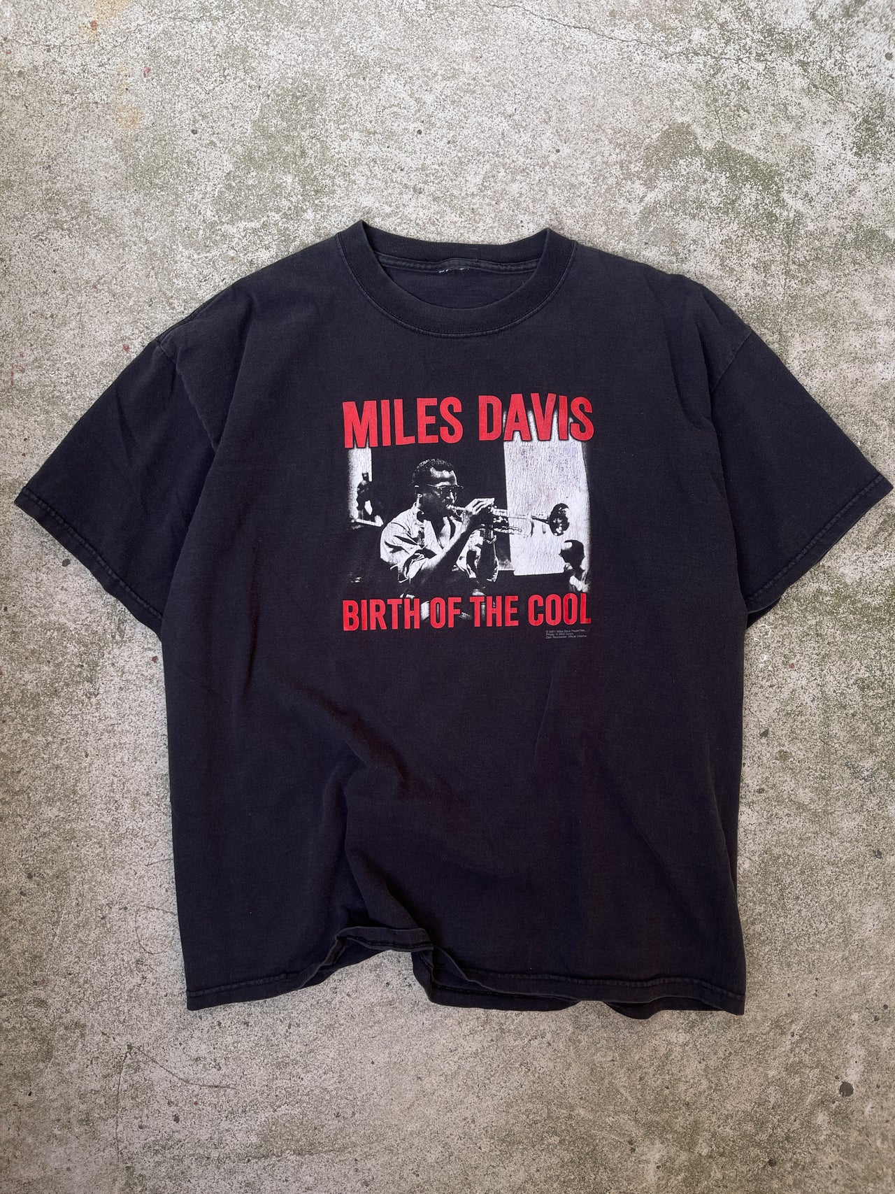 2000年代 マイルス・デイヴィス クール・ジャズの誕生 Tシャツ