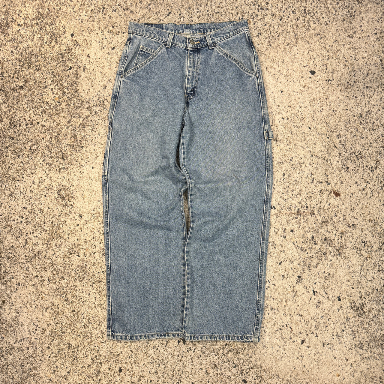 JEANS SKATETER DE DENIM CON PIERNA ANCHA Y HONDURAS LEVI'S L2 DE LOS AÑOS 90