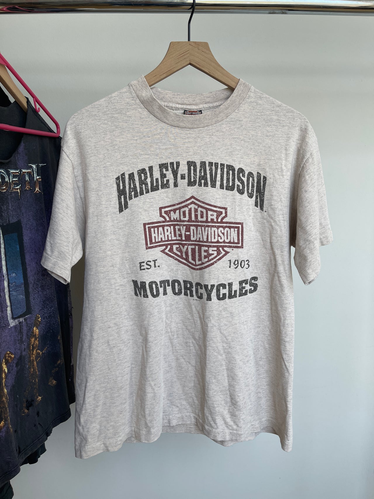 1990年代 ハーレーダビッドソン ヴァンナイズ カリフォルニア Tシャツ