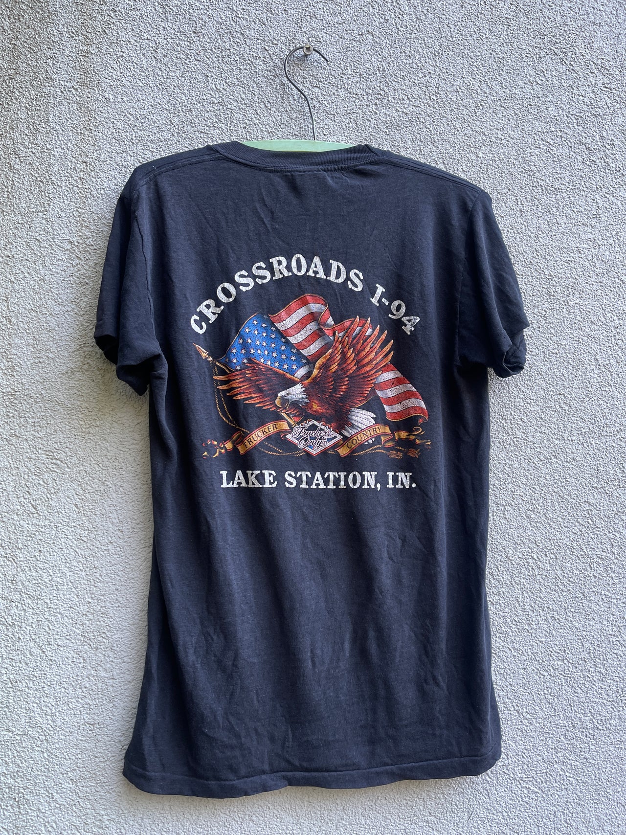 1980S HARLEY DAVIDSON 3D EMBLEM TRUCKIN TOGETHER TEE