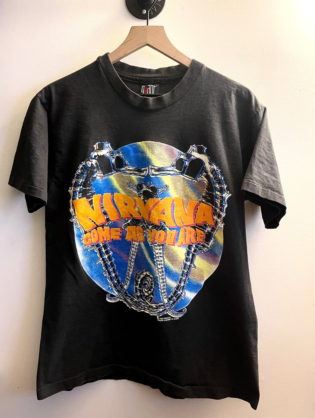 1990年代 ニルヴァーナ カム・アズ・ユー・アー Tシャツ