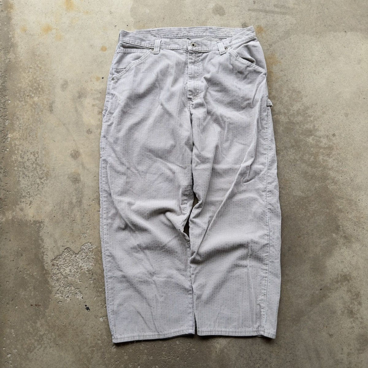 2000s Lee Dungarees Baggy Corduroy Pants