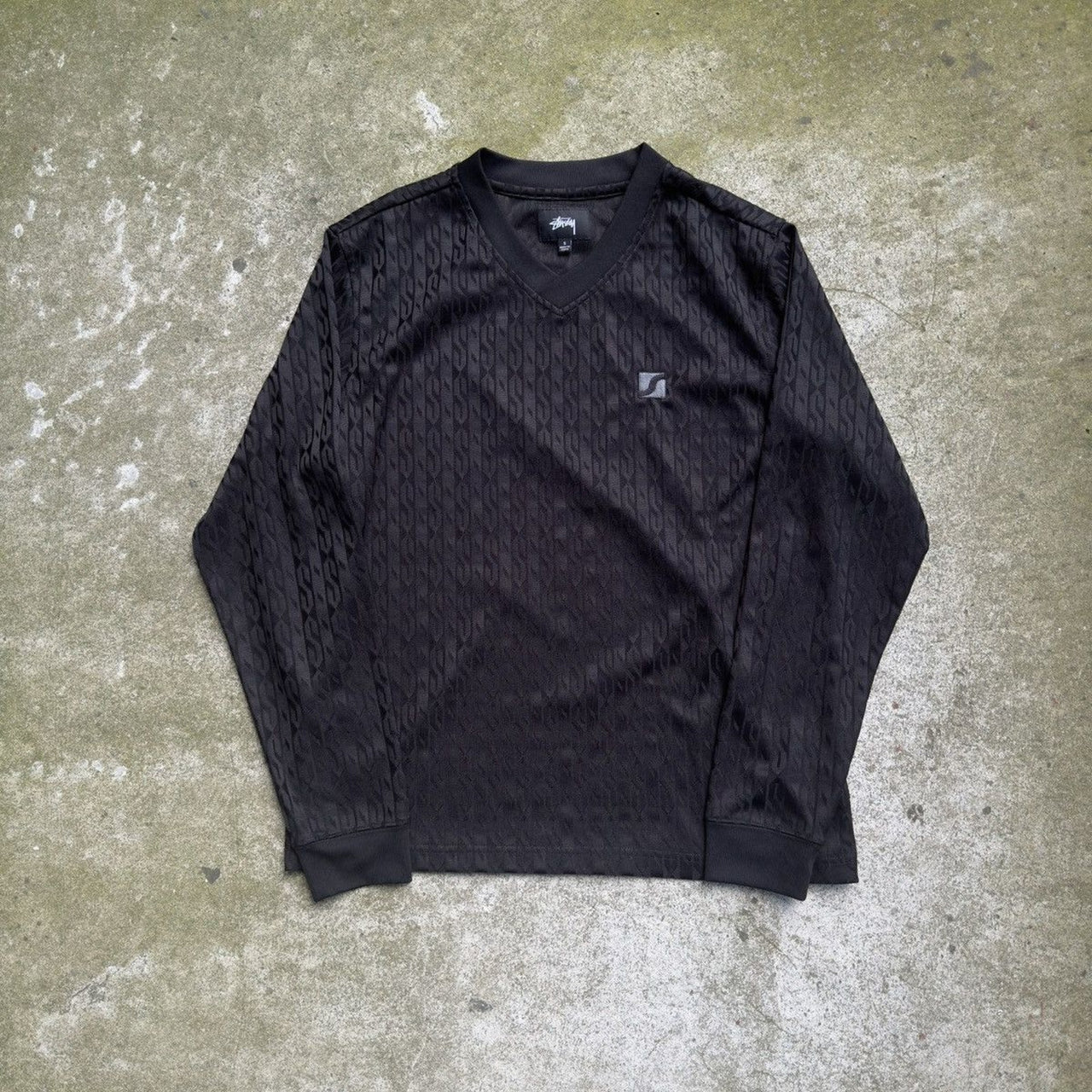 CAMISETA DE FÚTBOL DE MANGA LARGA STUSSY