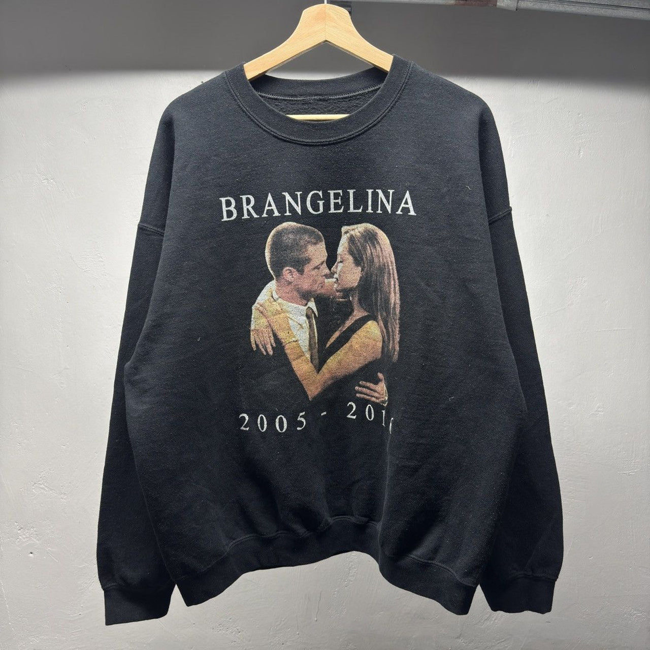 Praying Brangelina Faded Sweatshirt