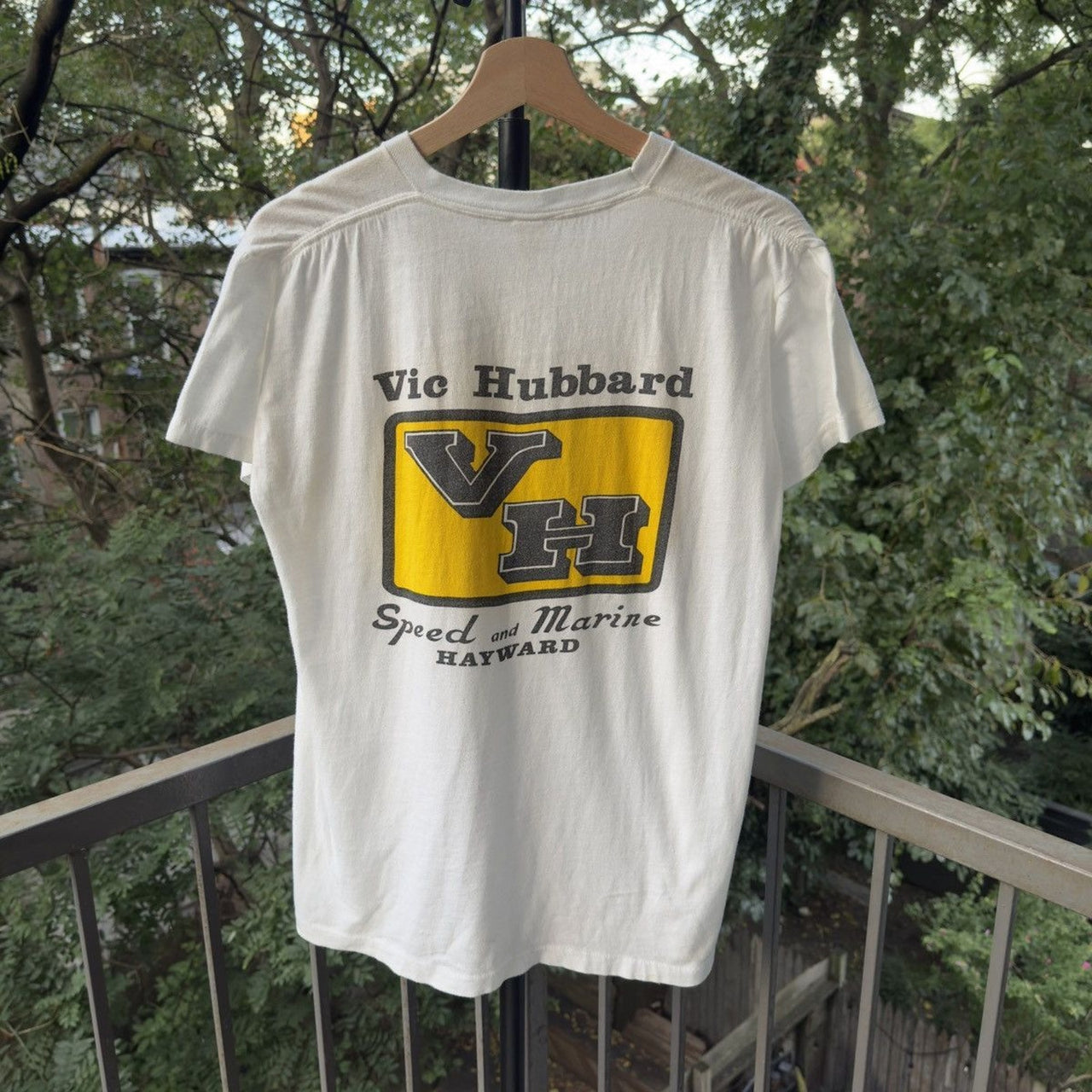 1960s Vic Hubbard Hayward California Hot Rod Speed Shop Tee