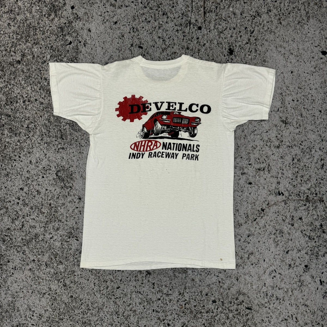 1960s Develco NHRA Nationals Indy Raceway Park Tee