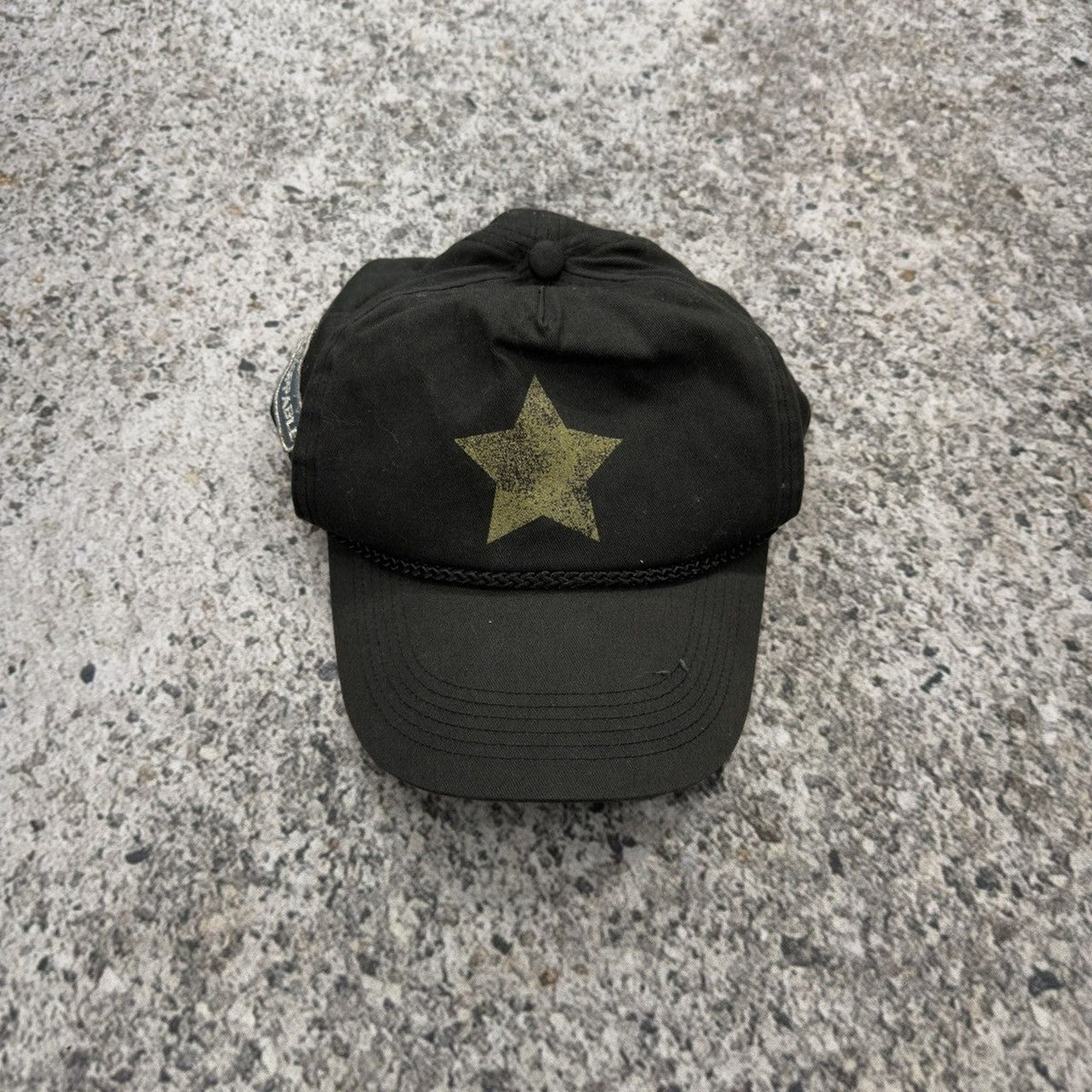 Gorra de camionero descolorida Cowboy Star Fucker de los años 90