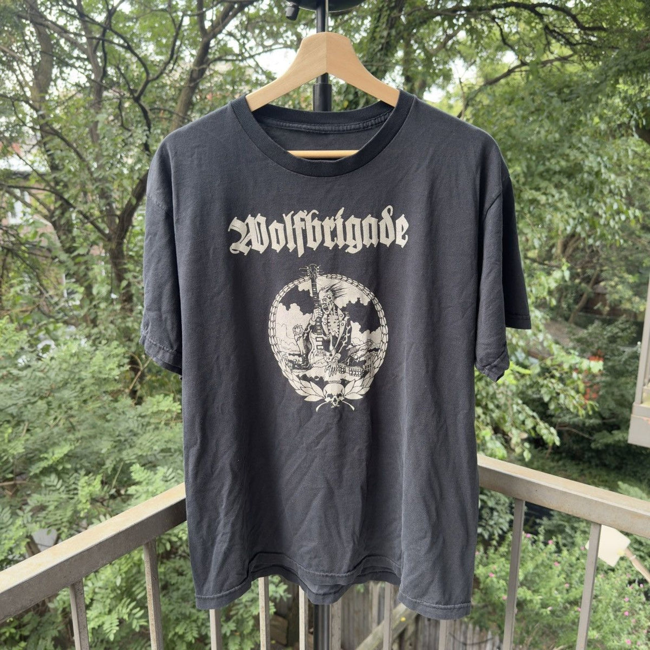 2000s Wolfbrigade Faded Band Tee