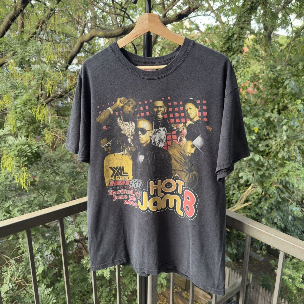 2009 Hot Jam Faded Rap Tee