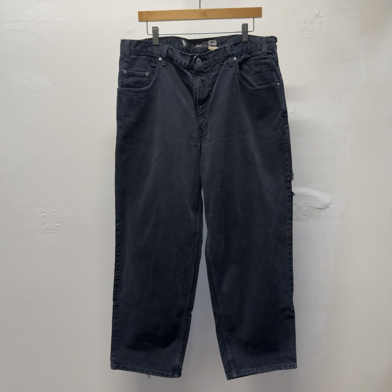 Vintage 1990s Levi's Silvertab Black Baggy Jeans