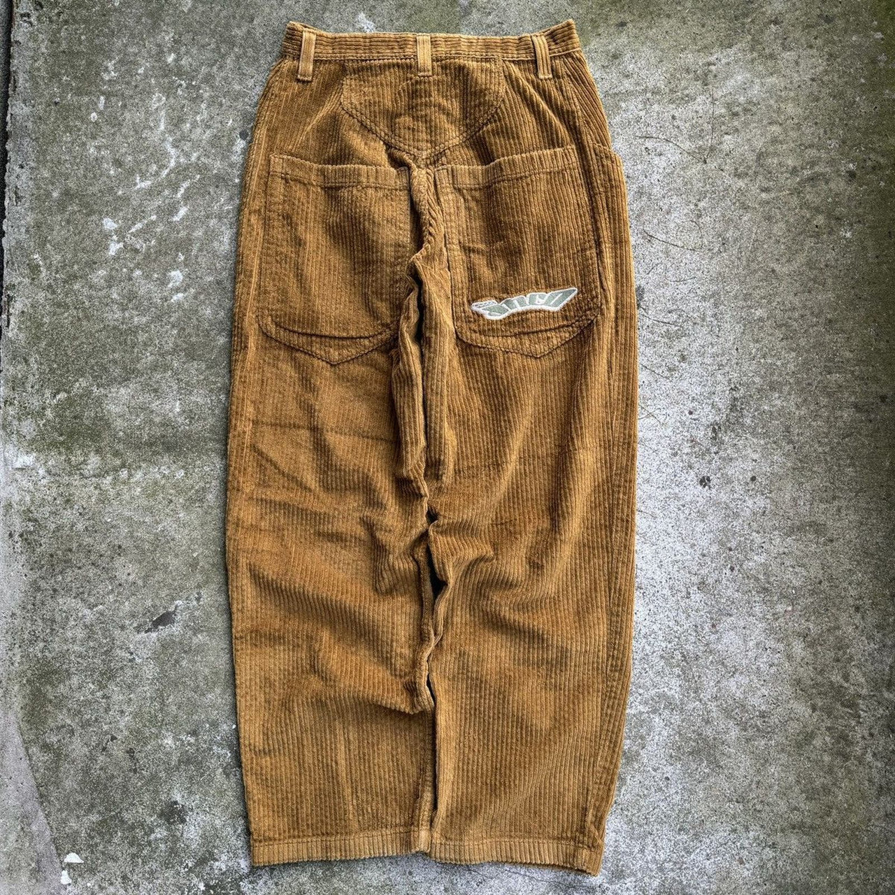 1990年代 JNCO ジーンズ ローダウン バギー コーデュロイ パンツ