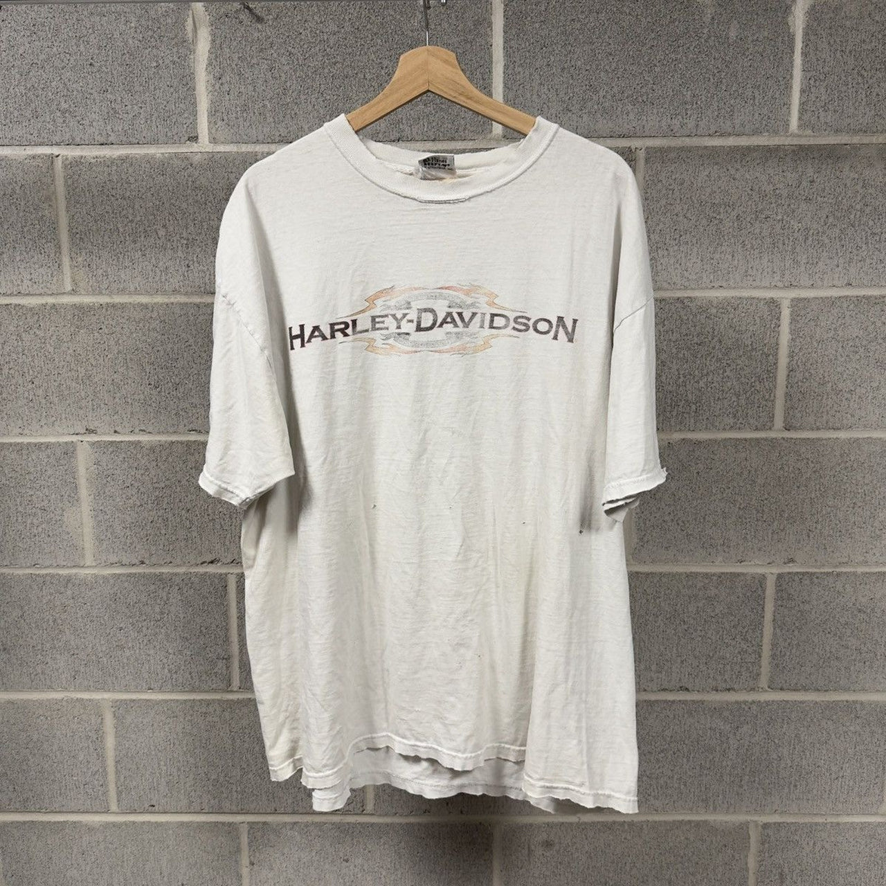 2000s Harley Davidson Thrashed Faded Distressed Tee