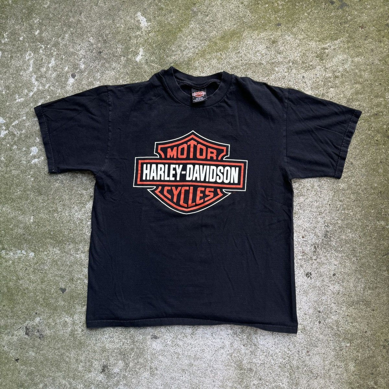 1990年代のハーレーダビッドソン ロゴTシャツ