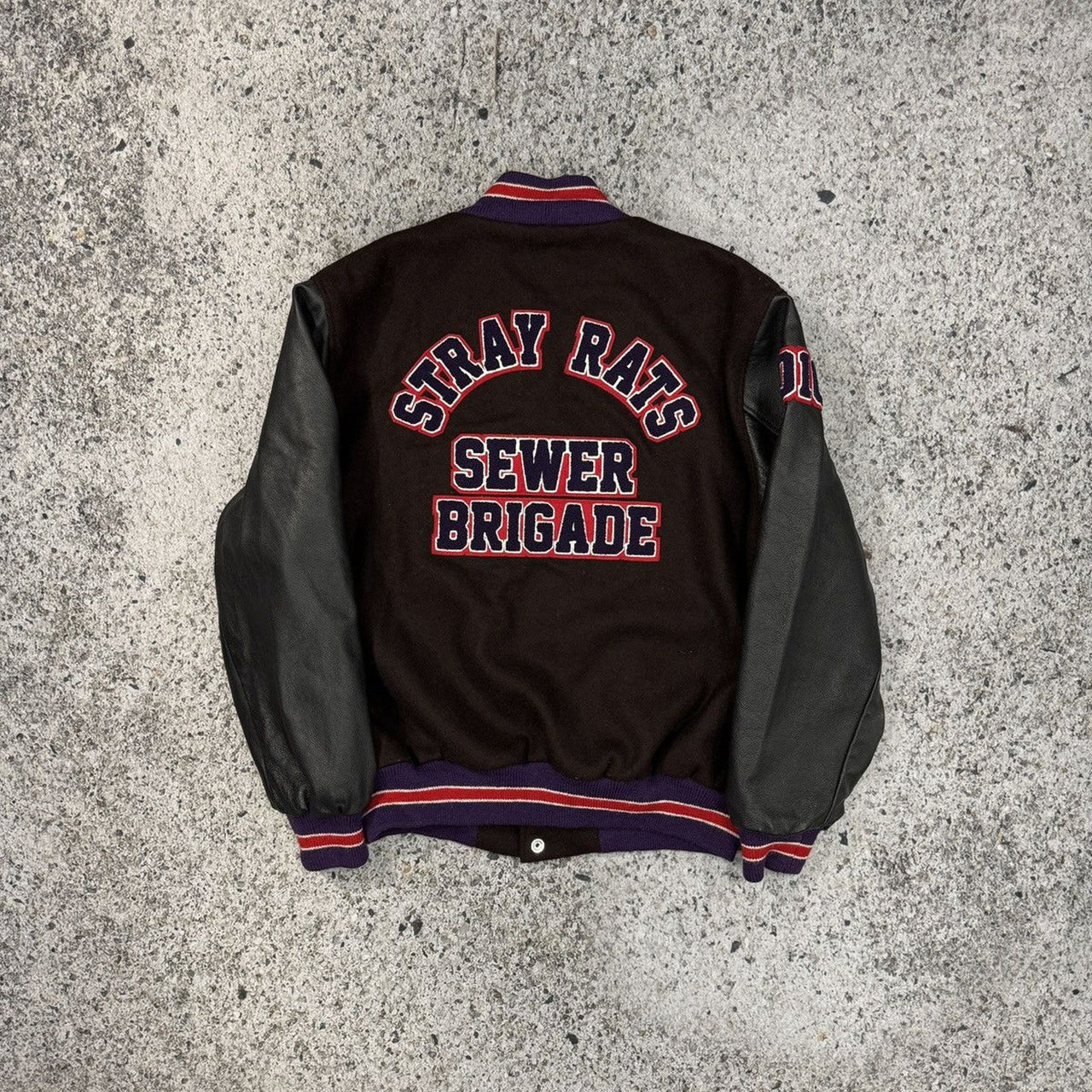 Stray Rats 10 Year Anniversary Varsity Jacket