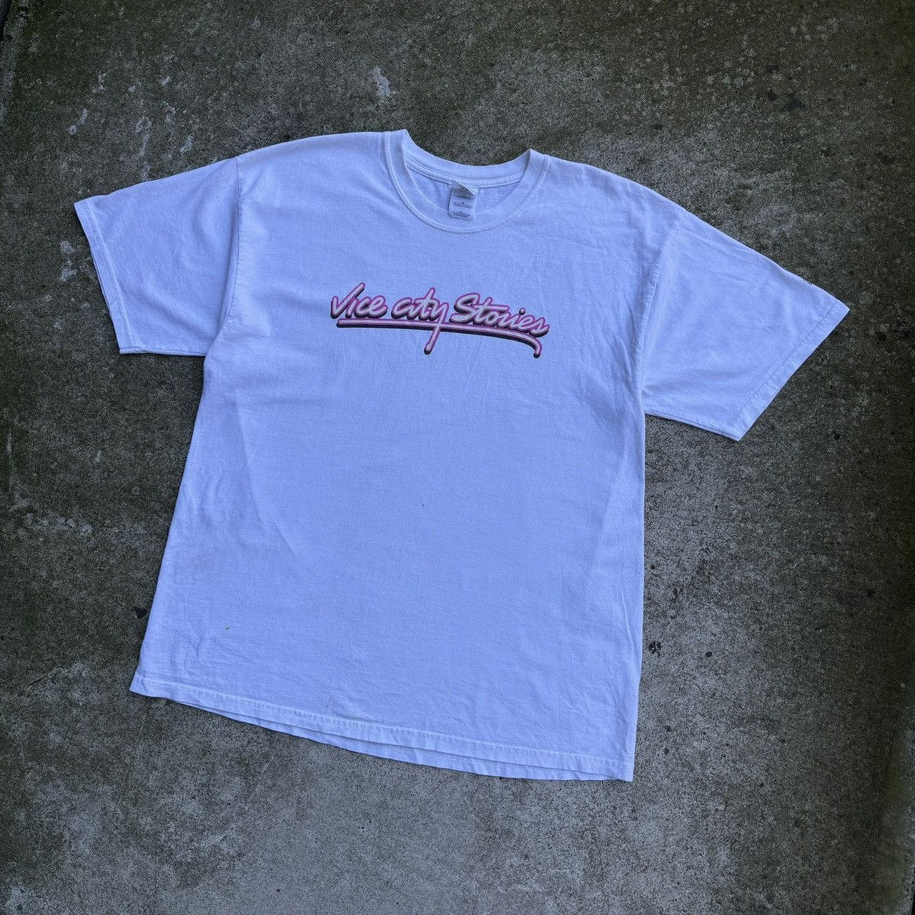 Camiseta de Grand Theft Auto Vice City Stories de la década del 2000