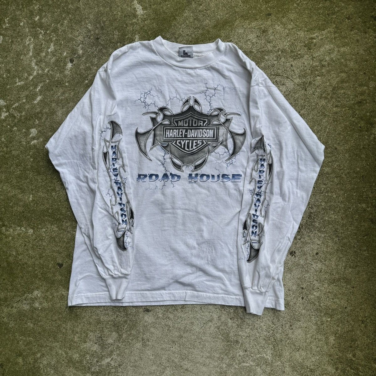 2000s Harley Davidson Metal Flame Longsleeve