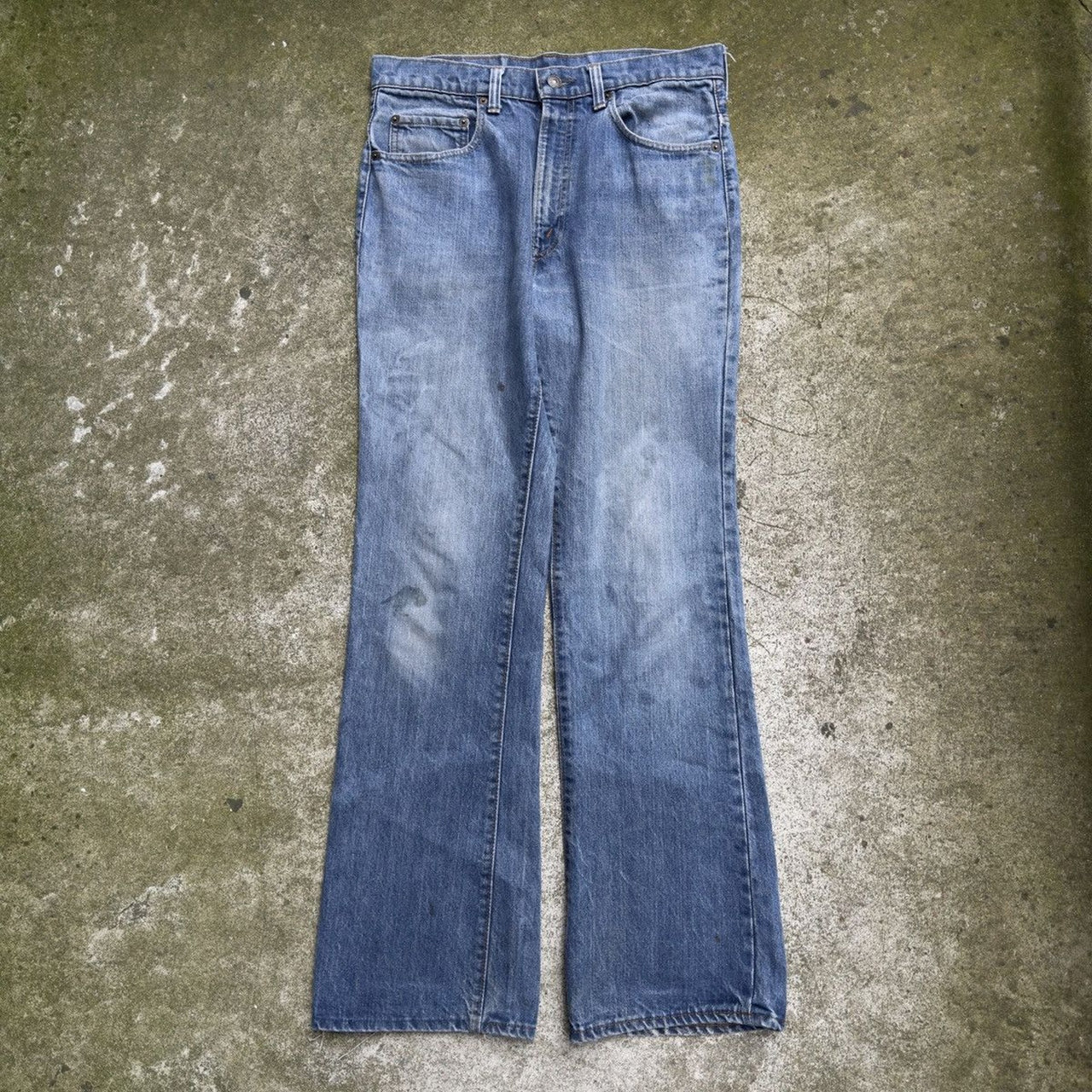 1970s Levi's 517 Faded Bootcut Flare Jeans