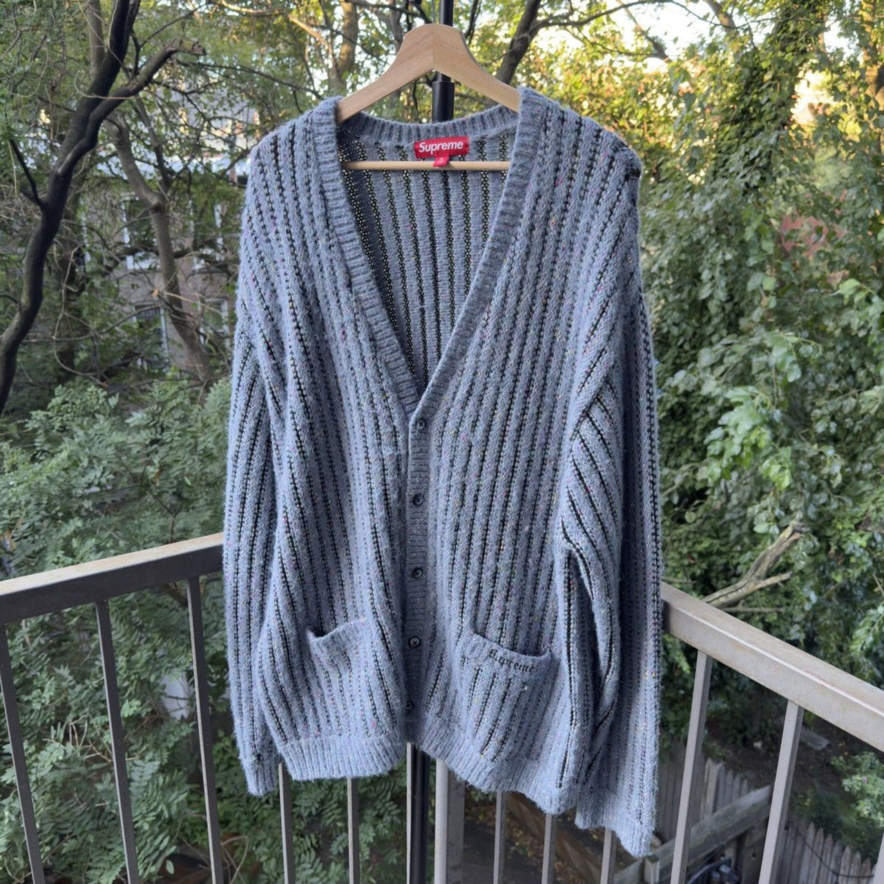 Supreme SS24 Confetti Cardigan Sweater